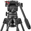 Picture of Sachtler FSB 10 ENG 2 MCF Carbon Fiber Tripod System with Sideload Plate (100mm)
