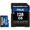 Picture of Delkin Devices 128GB Prime UHS-II microSDXC Memory Card