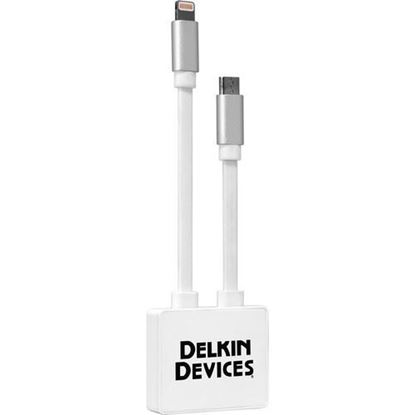 Picture of Delkin Devices qwikVIEW Lightning & micro-USB Memory Card Reader