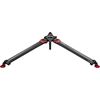 Picture of Sachtler flowtech 100 MS Carbon Fiber Tripod with Mid-Level Spreader & Rubber Feet
